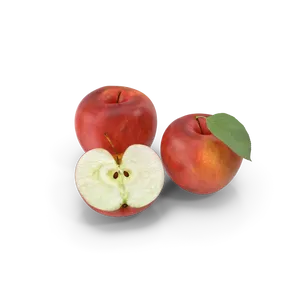 新鲜脆甜苹果